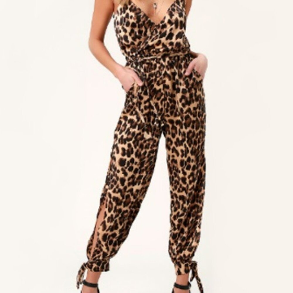 Leopard Rumpsuit from Babe Squad - LET THEM HEAR YOU ROAR! (and stay on budget)